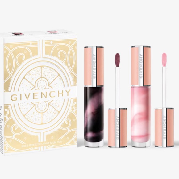 Givenchy Other - Givenchy ROSE PERFECTO LIP BALM DUO 6ml X 2 BRAND NEW/SEALED